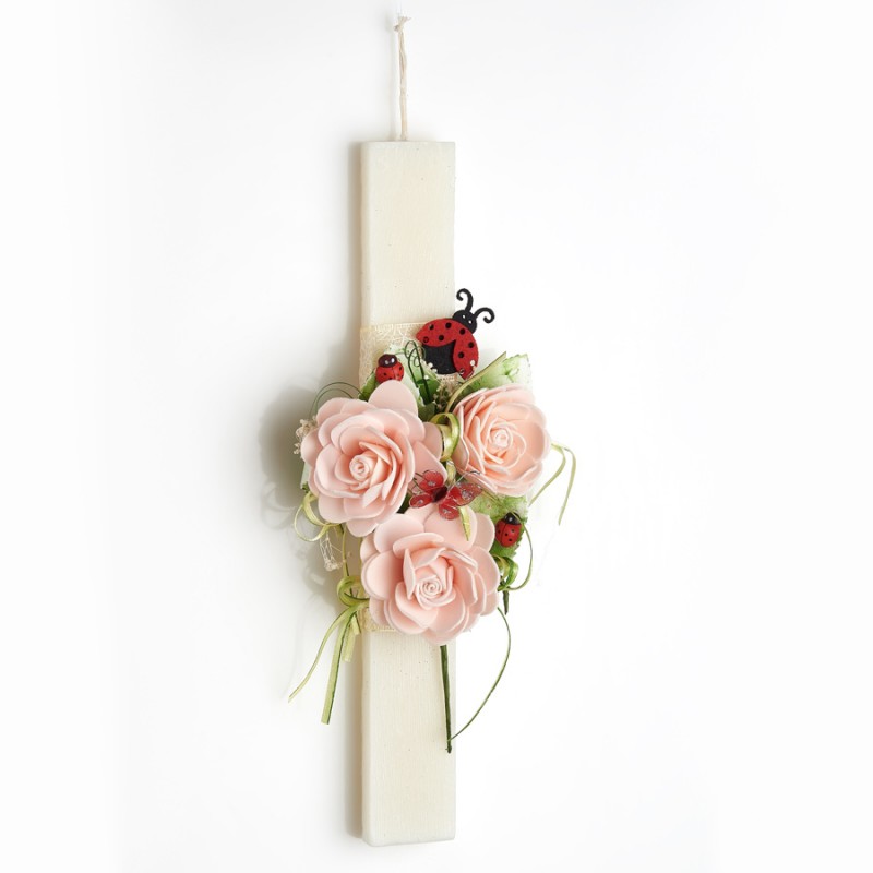 Πασχαλινή Λαμπάδα - Λουλούδια ΕΛ313