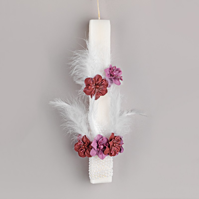 Πασχαλινή Λαμπάδα - Λουλούδια ΕΛ889