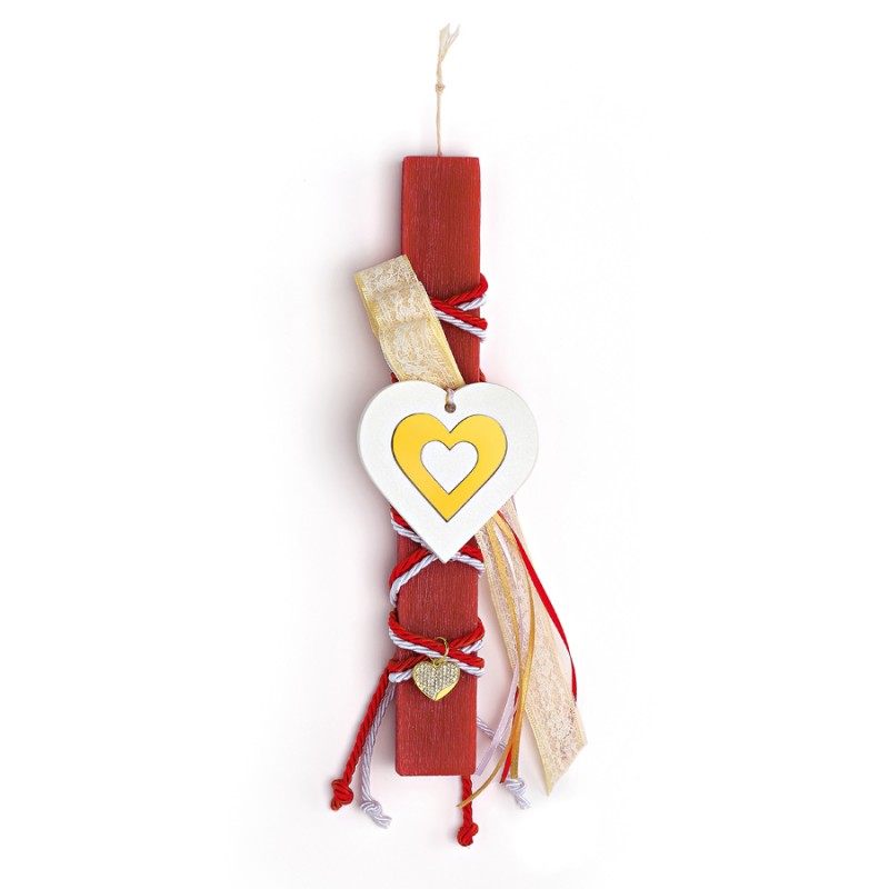 Πασχαλινή Λαμπάδα -  Καρδιά ΕΛ1022