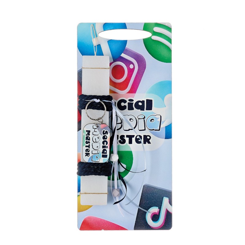 Πασχαλινή Λαμπάδα - Social Media Master ΕΛ1241ΠΛ