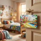 Πασχαλινή Λαμπάδα Πινακίδα Πόρτας - Roblox ΠΛ-2628