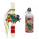 Πασχαλινή Λαμπάδα Με Παγούρι - Brawl Stars ΠΛΣ-2605Π