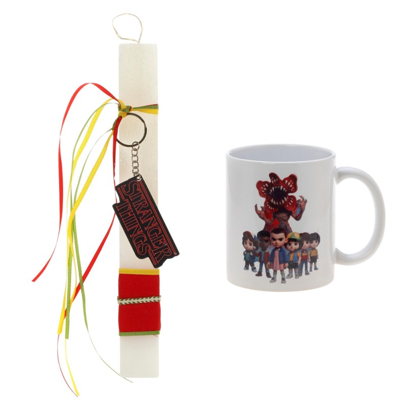 Πασχαλινή Λαμπάδα Με Κούπα - Stranger Things ΠΛΣ-2615Κ