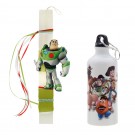 Πασχαλινή Λαμπάδα Με Παγούρι - Toy Story ΠΛΣ-2616Π