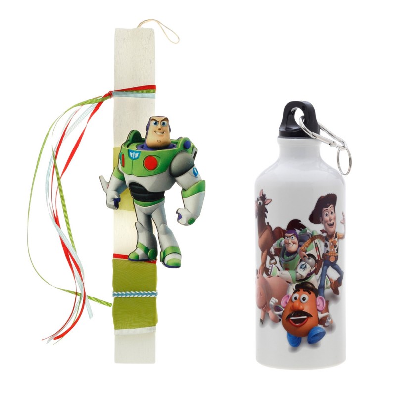 Πασχαλινή Λαμπάδα Με Παγούρι - Toy Story ΠΛΣ-2616Π