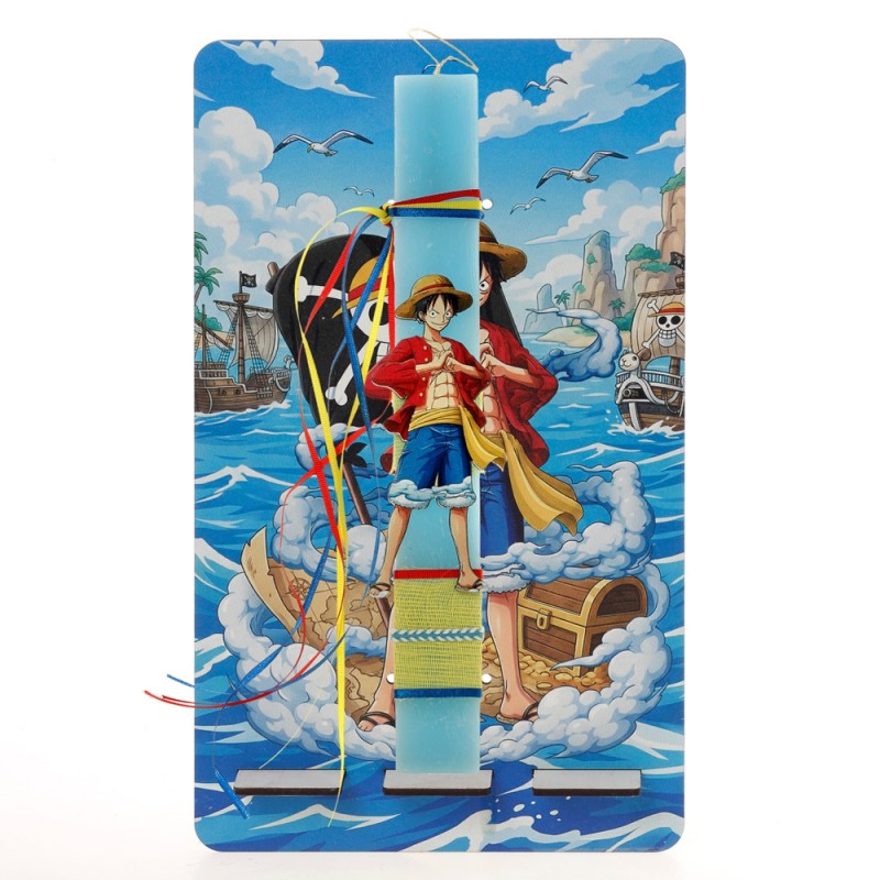 Πασχαλινή Λαμπάδα Με Βάση Tablet - One Piece ΠΛΤ-2640