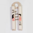 Πασχαλινές Λαμπάδες Για Ζευγάρι - Το Άλλο Μου Μισό  ΠΛ215