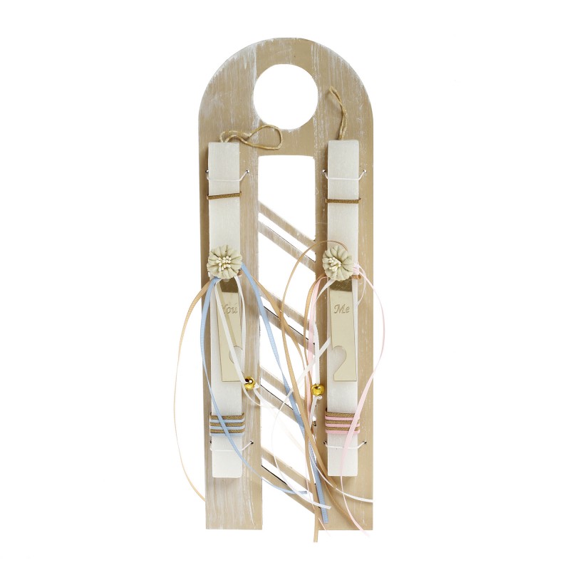 Πασχαλινή Λαμπάδα - Διπλή για Ζευγάρι ΠΛ877