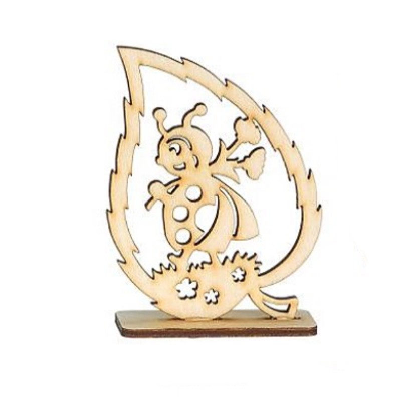 Ξύλινο Διακοσμητικό (σετ 2τμχ.) Μ1725