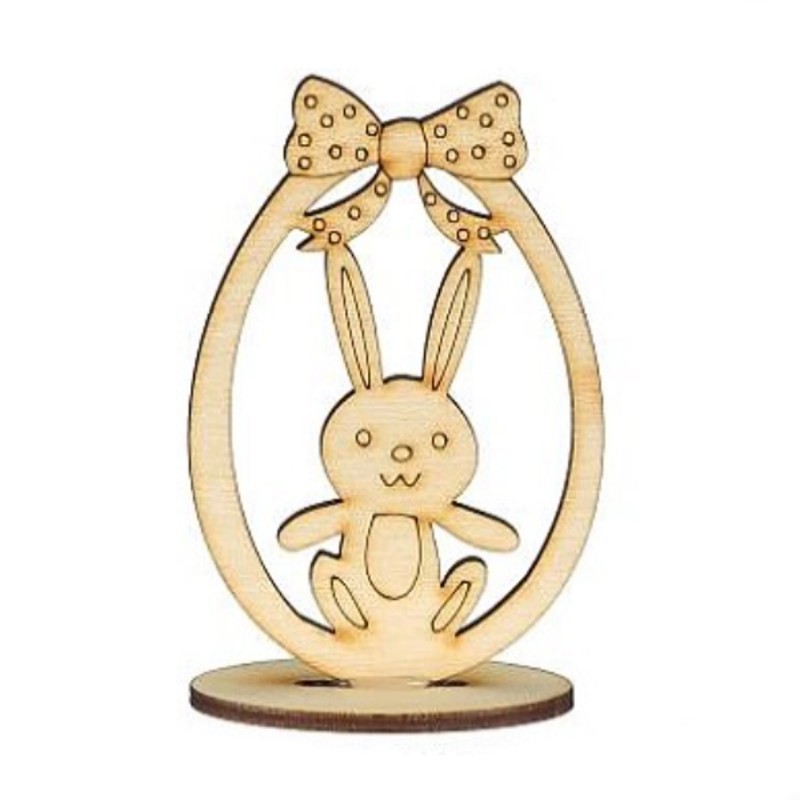 Ξύλινο Διακοσμητικό (σετ 2τμχ.) Μ1727