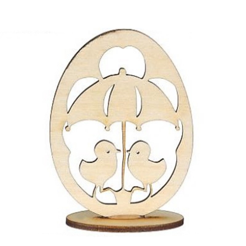 Ξύλινο Διακοσμητικό (σετ 2τμχ.) Μ1731