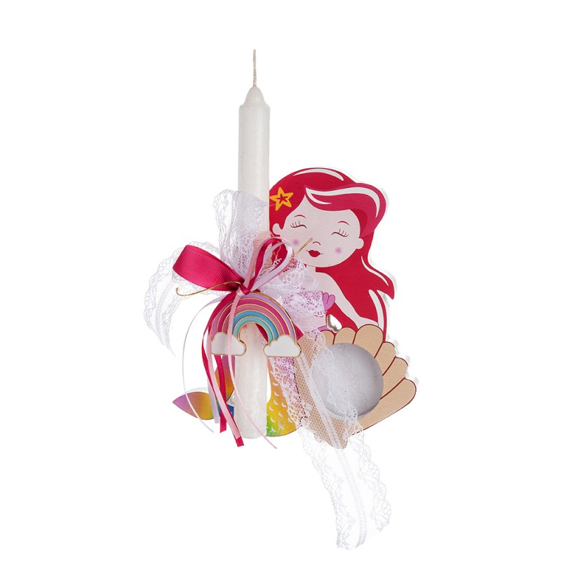  Πασχαλινή Λαμπάδα Γοργόνα 16082