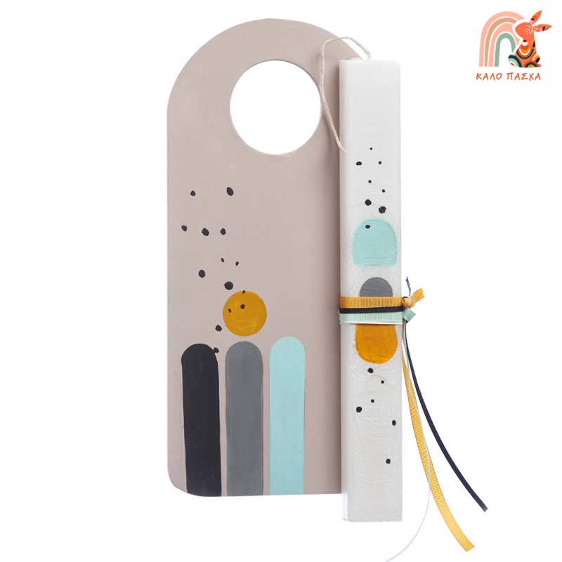 Πασχαλινή Λαμπάδα - Boho 16362