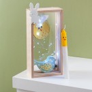  Πασχαλινό Σετ Δώρου Με Led - Κοτοπουλάκι (26x13x6,2εκ.) 02329