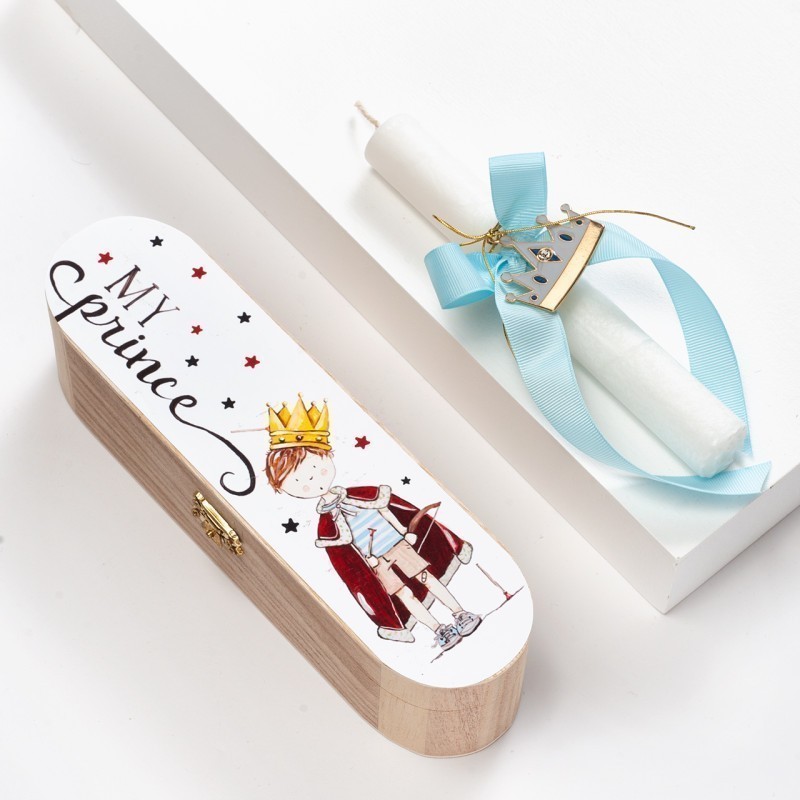 Πασχαλινή Λαμπάδα Κασετίνα - Πρίγκιπας (23x6x6εκ.) 02375