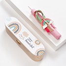 Πασχαλινή Λαμπάδα Κασετίνα - Ουράνιο Τόξο (23x6x6εκ.) 02376