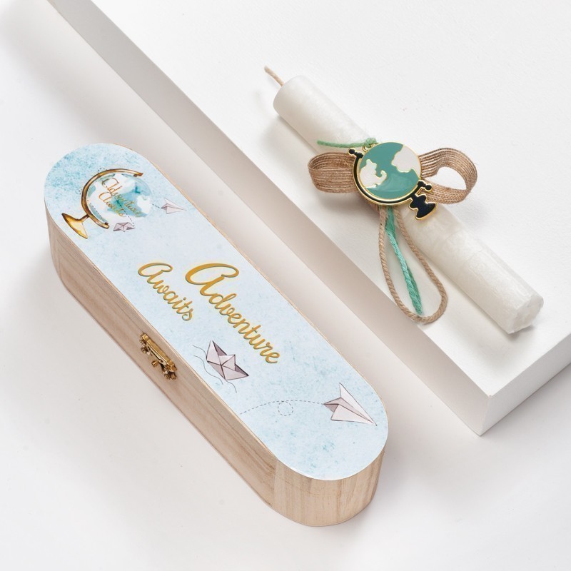 Πασχαλινή Λαμπάδα Κασετίνα - Ταξίδια (23x6x6εκ.) 02377