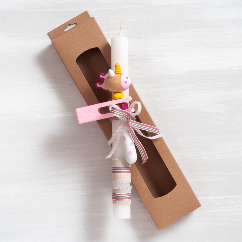 Πασχαλινή Λαμπάδα - Μονόκερος 02409