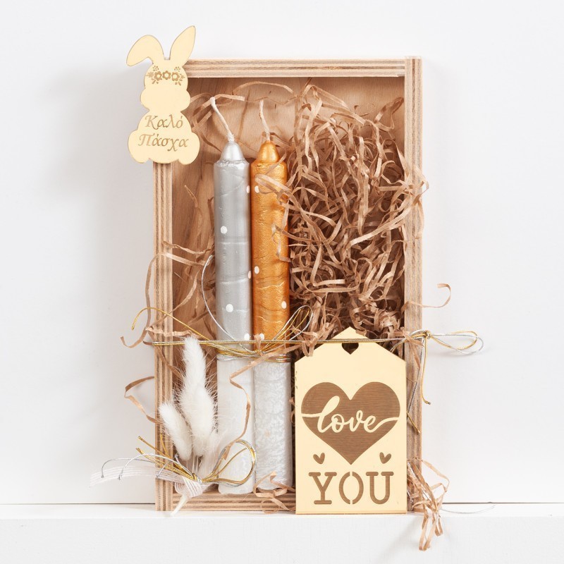 Πασχαλινή Λαμπάδα Καδράκι (24x14εκ.) 02421