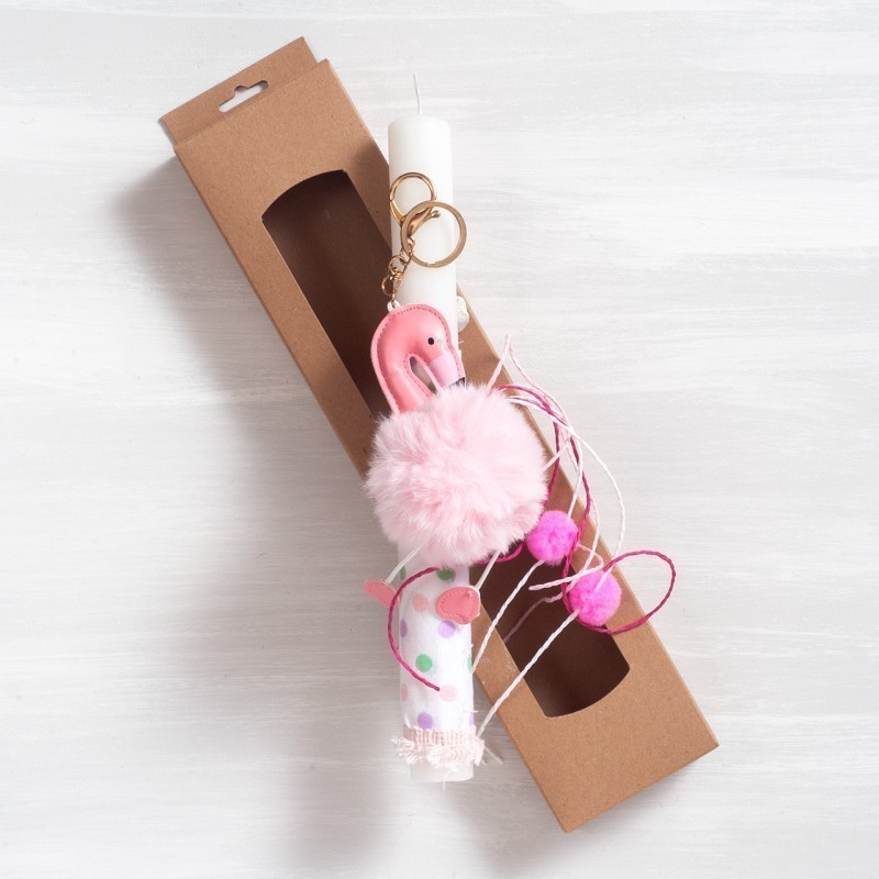 Πασχαλινή Λαμπάδα - Φλαμίνγκο 02465