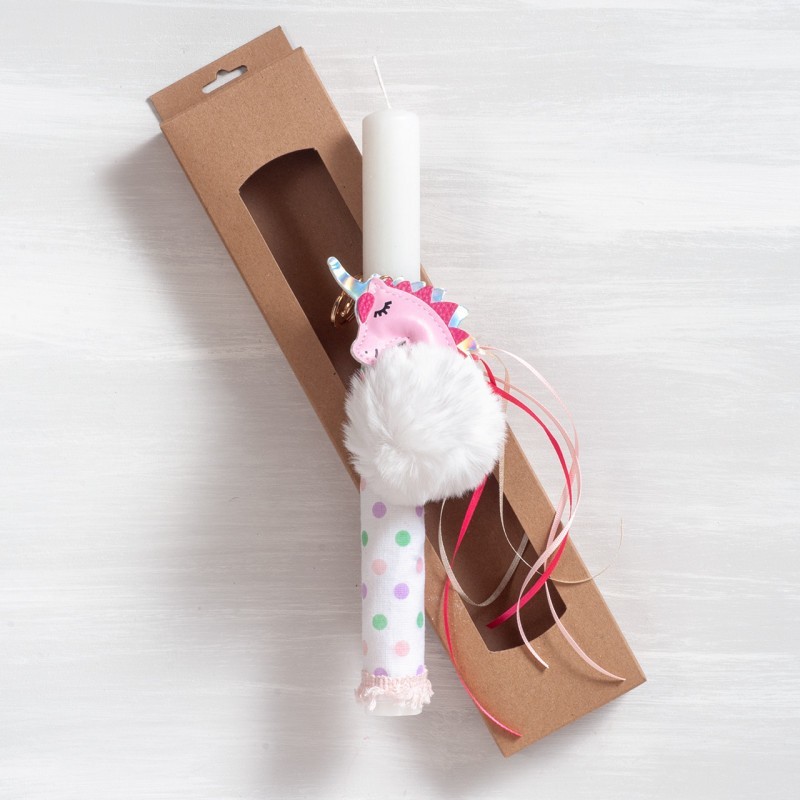 Πασχαλινή Λαμπάδα - Μονόκερος 02467