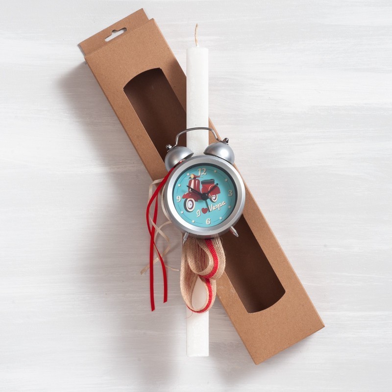 Πασχαλινή Λαμπάδα - Ρολόι 02472