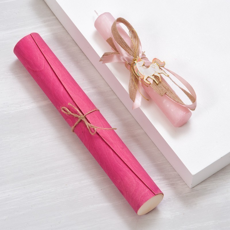 Πασχαλινή Λαμπάδα - Μονόκερος (4x30εκ.) 02479