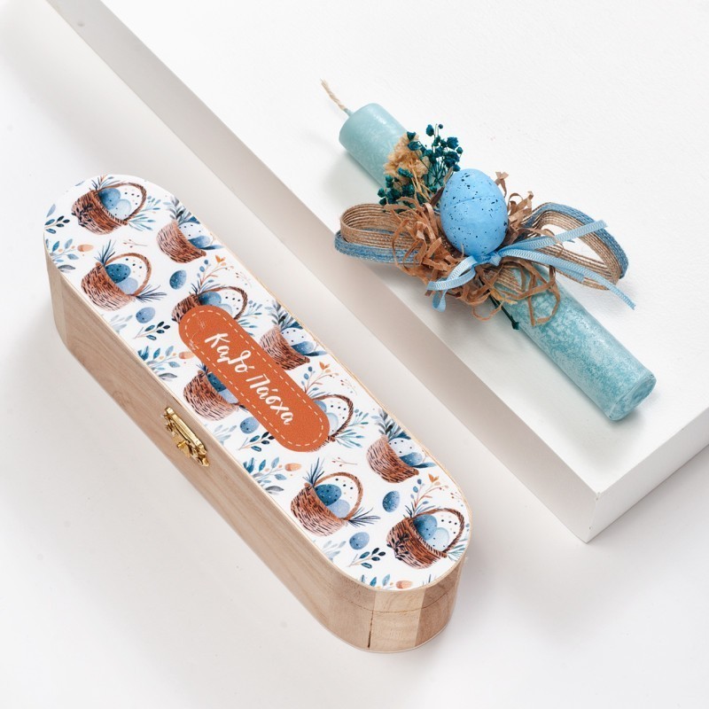 Πασχαλινή Λαμπάδα Κασετίνα - Αυγό (23x6x6εκ.) 18945