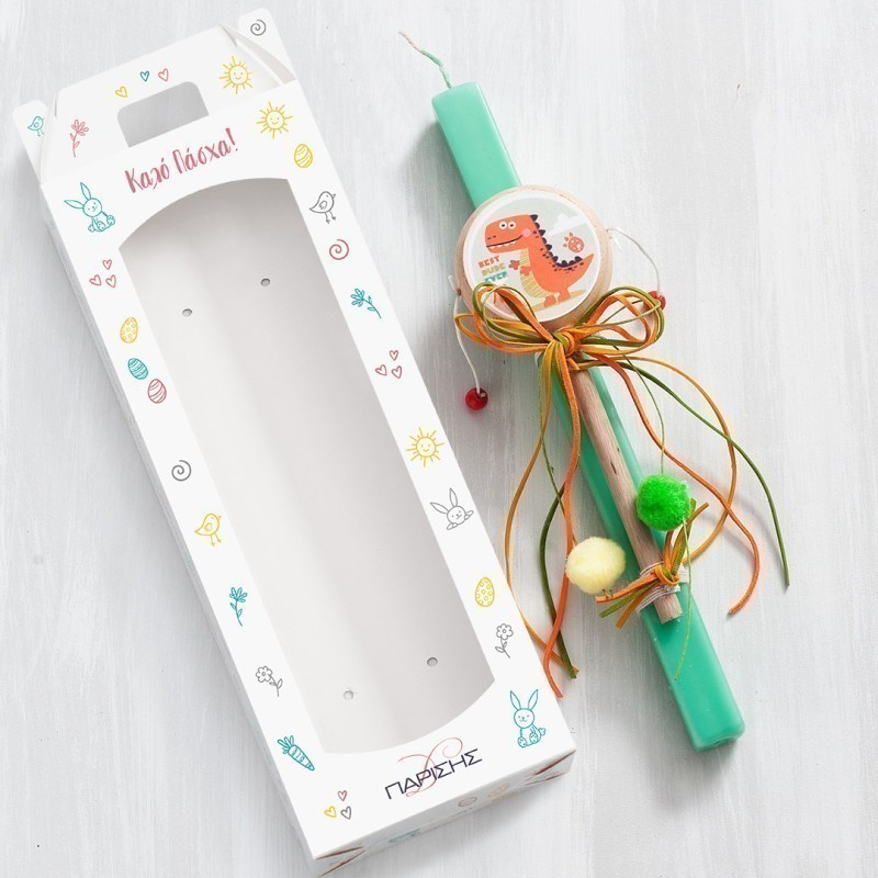 Πασχαλινή Λαμπάδα - Τυμπανάκι Δεινόσαυρος 20055