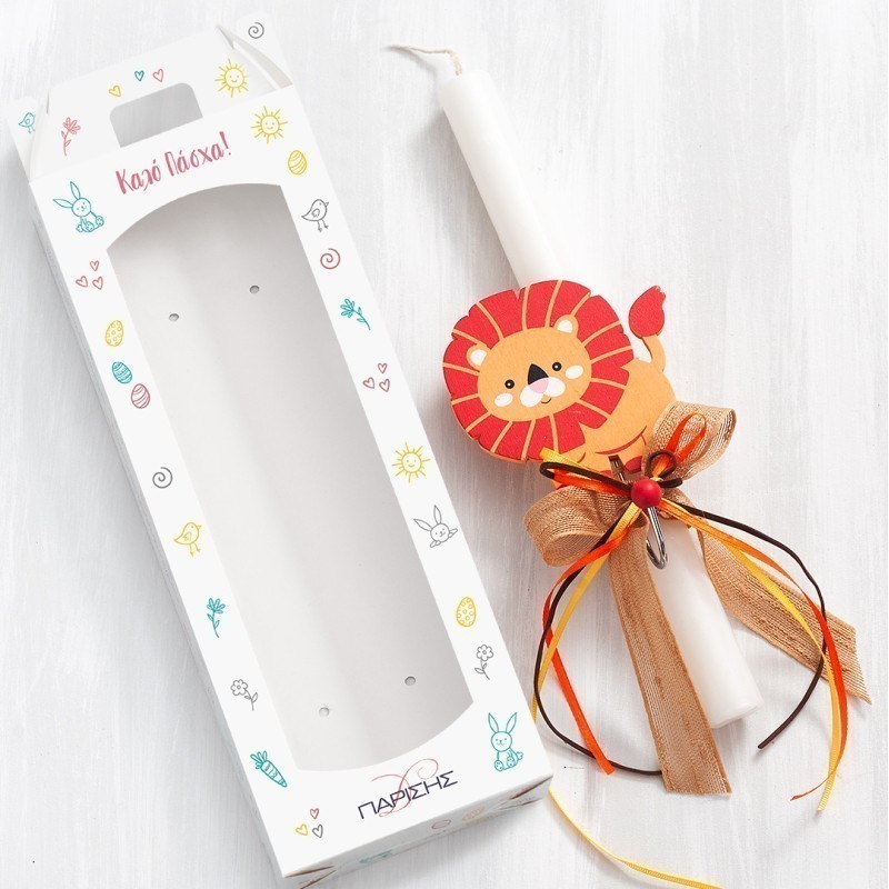 Πασχαλινή Λαμπάδα - Κρεμάστρα Λιοντάρι 20159