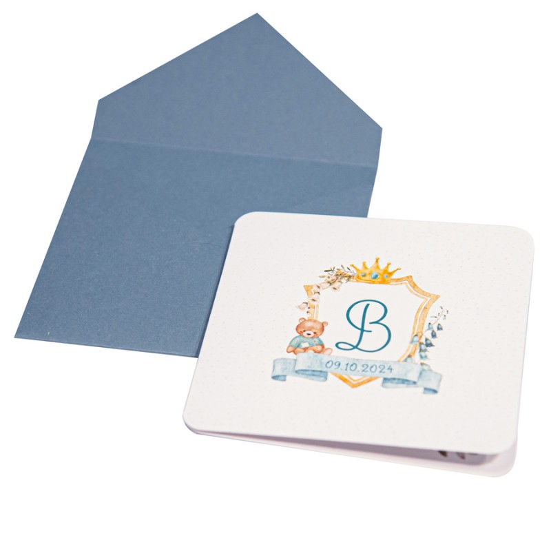 Προσκλητήριο Βάπτισης Αρκουδάκι 323.051