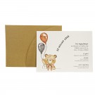 Προσκλητήριο Βάπτισης Αρκουδάκι D325.045