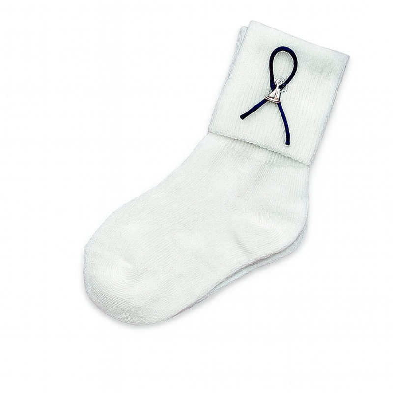 Καλτσάκι Off White - Καραβάκι 71