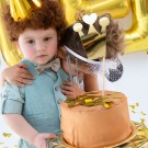 Βαπτιστικό Κοστουμάκι Bambolino Collins 9732 Μπεζ-Μέντα