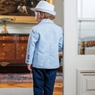 Βαπτιστικό Κοστουμάκι Bambolino Erricos 9243 Μπλε-Γαλάζιο