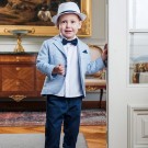 Βαπτιστικό Κοστουμάκι Bambolino Erricos 9243 Μπλε-Γαλάζιο