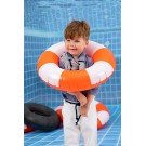 Βαπτιστικό Κοστουμάκι Bambolino Diogenis 1207 Λευκό-Μπλε