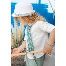 Βαπτιστικό Κοστουμάκι Bambolino Malcom 1431 Εκρού-Μέντα