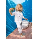 Βαπτιστικό Κοστουμάκι Bambolino Poseidonas 1441 Λευκό