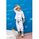 Βαπτιστικό Κοστουμάκι Bambolino Poseidonas 1441 Λευκό