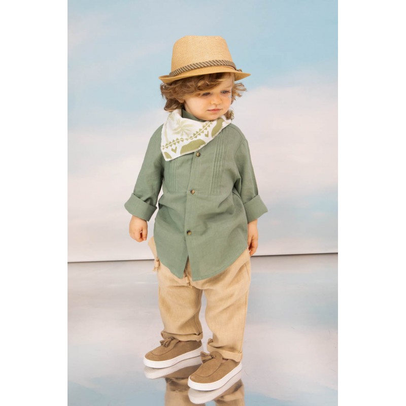 Βαπτιστικό Κοστουμάκι Bambolino Aggelos 1732 Μέντα-Μελί