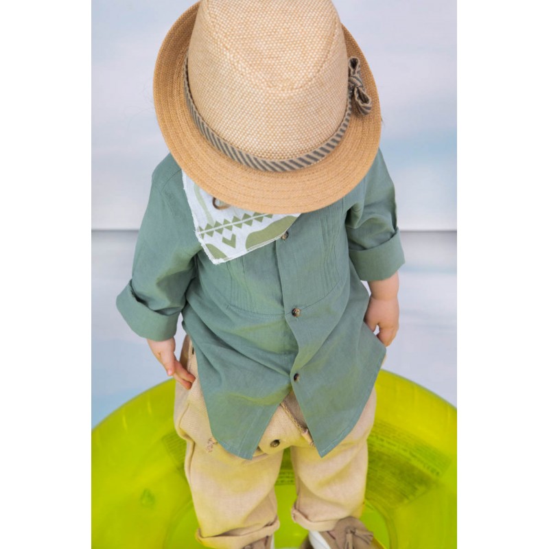 Βαπτιστικό Κοστουμάκι Bambolino Aggelos 1732 Μέντα-Μελί