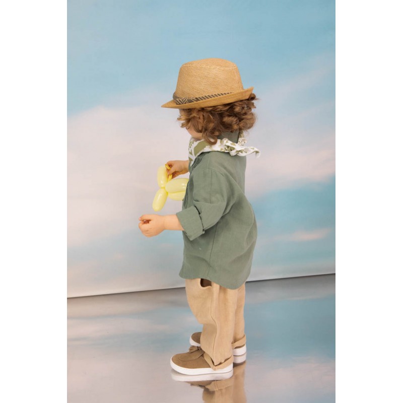 Βαπτιστικό Κοστουμάκι Bambolino Aggelos 1732 Μέντα-Μελί