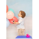 Βαπτιστικό Κοστουμάκι Bambolino Antreas 1707 Σιέλ-Μπεζ