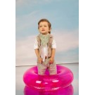 Βαπτιστικό Κοστουμάκι Bambolino Giovanni 1779 Μπεζ-Μέντα