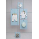 Βαπτιστικό Κοστουμάκι Bambolino Lorenzo 1780 Εκρού-Μέντα