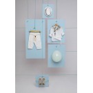 Βαπτιστικό Κοστουμάκι Bambolino Lorenzo 1780 Εκρού-Μέντα