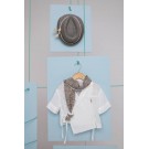 Βαπτιστικό Κοστουμάκι Bambolino Marinos 1742 Λευκό-Μπεζ