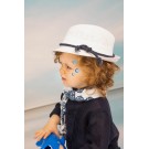 Βαπτιστικό Κοστουμάκι Bambolino Mateo 1769 Λευκό-Μπλε