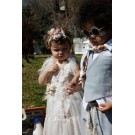 Βαπτιστικό Κοστουμάκι Bambolino Pasxalis 1749 Λευκ΄ό-Γκρι